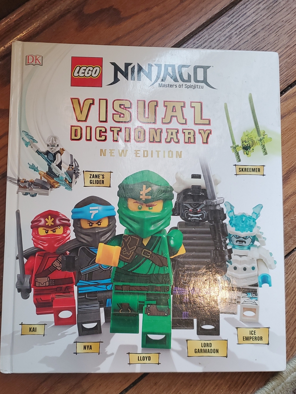 DK LEGO Ninjago Visual Dictionary – Green, Red, Blue, Black, White